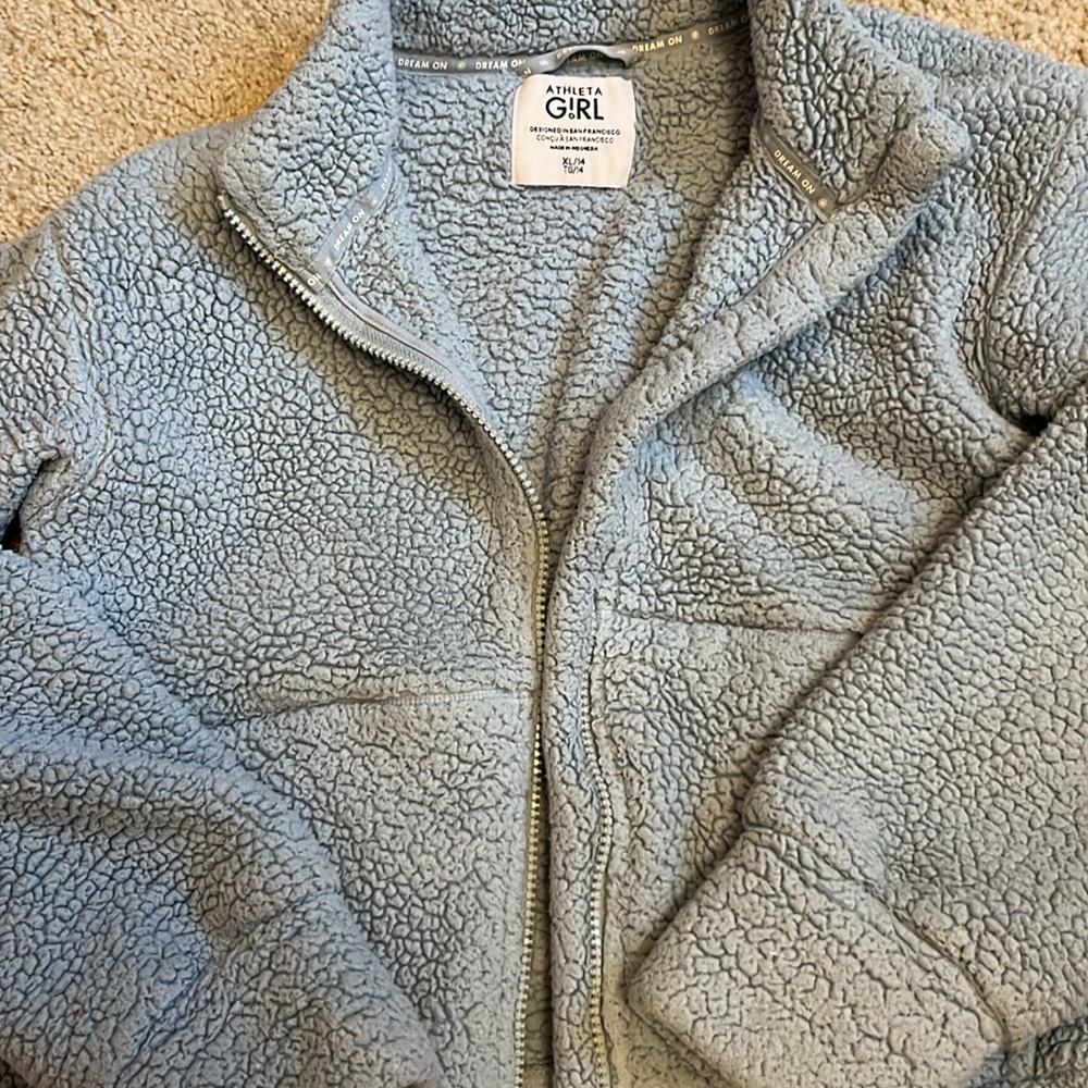 Athleta Girl Sherpa jacket - Picture 2 of 6